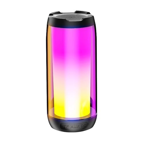 Bluetooth Lautsprecher mit Licht Wireless Speaker Bluetooth Musik Box kabellos tragbare Musikbox mit 360°HD Stereo Lautsprecher Sound RGB-Licht für Outdoor Reisen PC Unterstützung von AUX TF Karte Bluetooth Lautsprecher mit Licht Wireless Speaker Bluetooth Musik Box kabellos tragbare Musikbox mit 360°HD Stereo Lautsprecher Sound RGB-Licht für Outdoor Reisen PC Unterstützung von AUX TF Karte von Xmenha