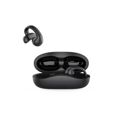 Ear Clip Sportkopfhörer Bluetooth Air Bone Conduction Headphones Open Ear Knochenschall Kopfhörer Bluetooth Luft- Knochenleitungskopfhörer drahtloses Ohrclip Bluetooth Headset Clip on Knochenkopfhörer von Xmenha