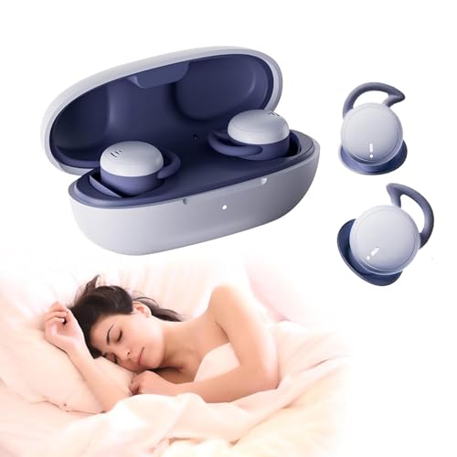 Mini Kopfhörer Bluetooth in Ear kabellos für Seitenschläfer Kopfhörer zum Schlafen in Ear Sleep Earbuds Kopfhörer für kleine Ohren unsichtbare kleinste Schlafkopfhörer Noise Cancelling Kopfhörer von Xmenha