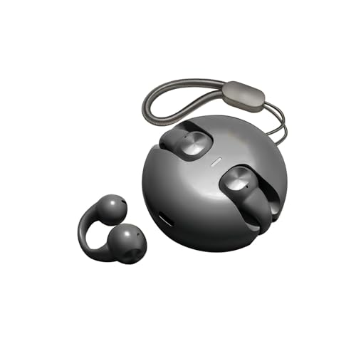 Open Ear Kopfhörer Bluetooth kabellos Sport Wireless Earclip Air Bone Conduction Headphones Earbuds Luftleitung knochenleitungskopfhörer Clip On Ohrhörer Ohrclip-Bluetooth-Headset für Radfahren Laufen von Xmenha