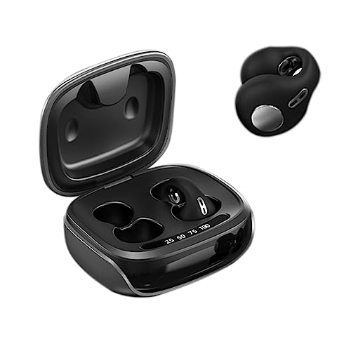 Open Ear Kopfhörer Bluetooth kabellos drahtloses Ohrclip-Bluetooth-Headset Ear Clip Luftleitung Knochenschall Sportkopfhörer mit Mic Wasserdicht wireless Kopfhörer Earclip beim Joggen Laufen Radfahren von Xmenha