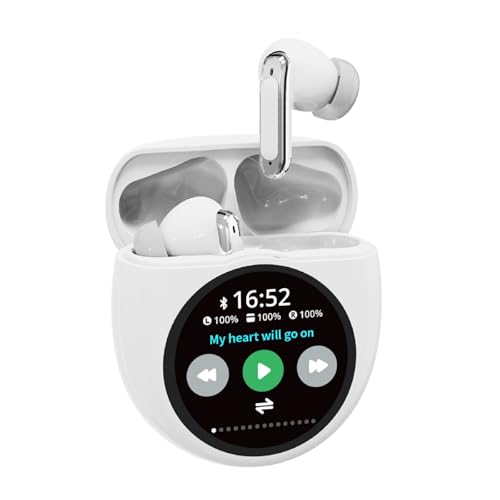 Touch Screen Active Noise Cancelling Earbuds Wireless Bluetooth In Ear Kopfhörer ANC ENC Noise Cancelling Ohrhörer mit Tragbarem Bluetooth Lautsprecher Wireless Smart Screen Ohrstöpsel für iPhone Touch Screen Active Noise Cancelling Earbuds Wireless Bluetooth In Ear Kopfhörer ANC ENC Noise Cancelling Ohrhörer mit Tragbarem Bluetooth Lautsprecher Wireless Smart Screen Ohrstöpsel für iPhone von Xmenha
