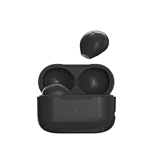 Unsichtbare Kopfhörer Kabellos Mini Bluetooth Wireless in Ear Headphones mit Mikrofon Wasserdicht Lange Akkulaufzeit HIFI Stereo Ohrhörer für Schlafen Seitenschläfer Arbeit Laufen Joggen iOS Android von Xmenha