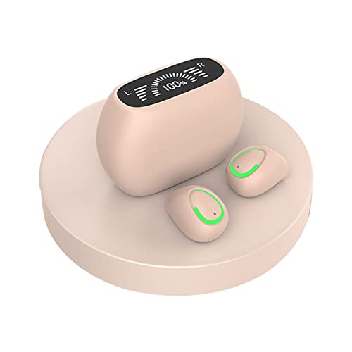 Unsichtbare Kopfhörer kabellos Bluetooth In Ear Ohrhörer versteckte winzige wireless Headphones klein mini Kopfhörer Schlafen für die Arbeit Noise Cancelling sleep buds Hörer für Seitenschläfer von Xmenha