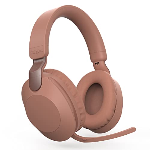 Wireless Gaming Headset mit Mikrofon kabellos Noise Cancelling Kopfhörer PC Headset mit Geräuschunterdrückung über Ohr Gaming Kopfhörer Over-Ear Kopfhörer Faltbare Headphones mit Freisprechfunktion von Xmenha