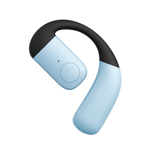 Wireless Single Earbud Bluetooth Headset mit Mikrofon Handy Telefon Freisprech Open Ear Einzeln Sportkopfhörer Kabellos mit Ohrbügel Schnurlos Ohrhörer Freisprecheinrichtung Ohr für Sport Fahren von Xmenha