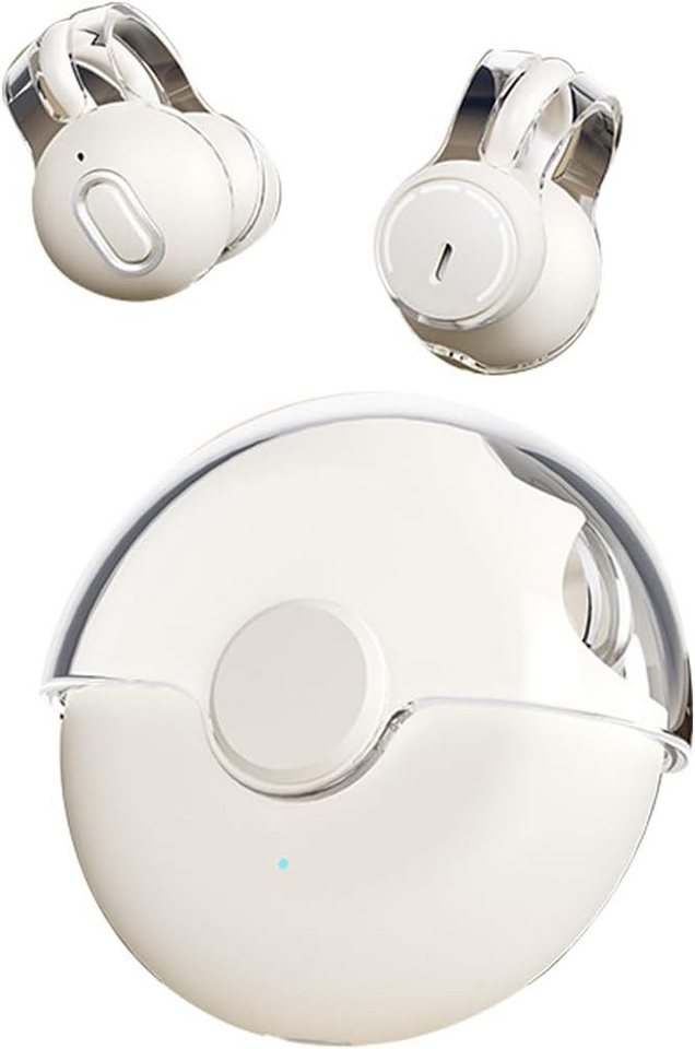 Xmenha Hi-Fi Stereo Sound mit ausgewogenen Bässen Open-Ear-Kopfhörer (Ergonomisches Design für angenehmen Tragekomfort über längere Zeit. Leichte Konstruktion und weiches Silikonmaterial, mit innovativem Design exzellenten Funktionen ultimativen Tragekomfort) von Xmenha