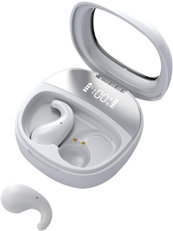 Xmenha Hi-Fi Stereo Sound und aktive Geräuschunterdrückung In-Ear-Kopfhörer (Ergonomisches Design für angenehmes Tragegefühl und optimale Anpassung an den Gehörgang. Extrem leicht und fast unsichtbar., Unsichtbare und Miniatur für optimalen Schlafkomfort und klaren Klang) von Xmenha