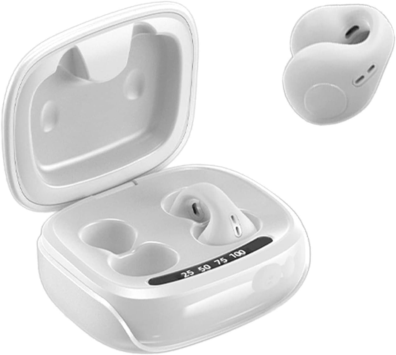 Xmenha Premium Sport In-Ear-Kopfhörer (Intuitive Touch-Bedienung und digitale LED-Anzeige für einfache Kontrolle und Überwachung., mit HiFi-Stereo-Sound für maximalen Tragekomfort & klaren Anrufklang) von Xmenha