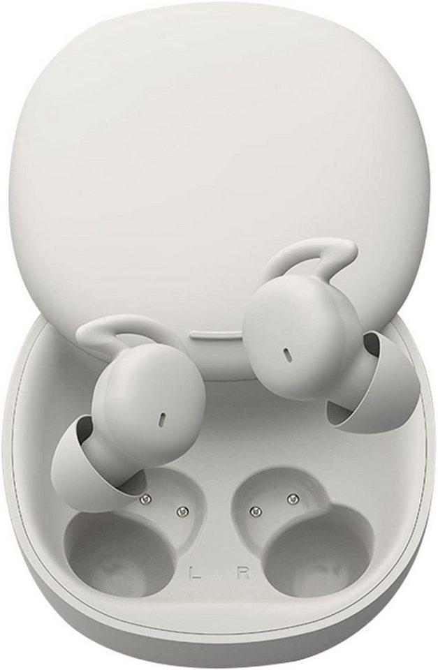 Xmenha Unauffälliges Design für ungestörten Schlaf, Mini In-Ear-Kopfhörer (Effektive Geräuschisolierung: Erleben Sie klare Musik und Ruhe, dank des ergonomischen Designs., mit Lange Akkulaufzeit Hi-Fi Stereo stabiler Bluetooth 5.2 Verbindung) von Xmenha