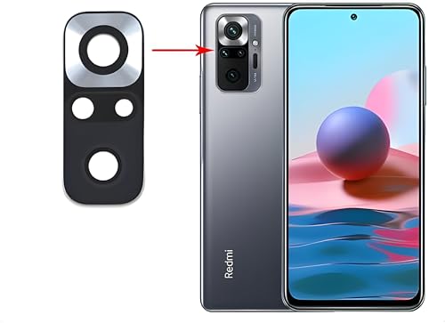 XoTek Kamera Glas für Xiaomi Redmi Note 10 Pro Kameralinse Scheibe Camera Glass Lens von XoTek