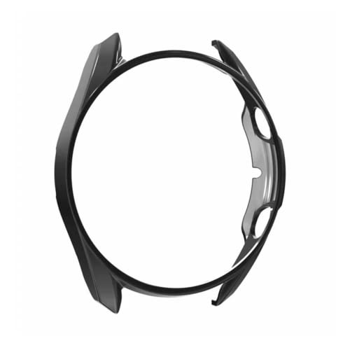 XoTek Schutzhülle Cover Case für Samsung Galaxy Watch 3 41mm / 45mm TPU + Schutzfolie (41mm, Schwarz mit Schutzfolie) von XoTek