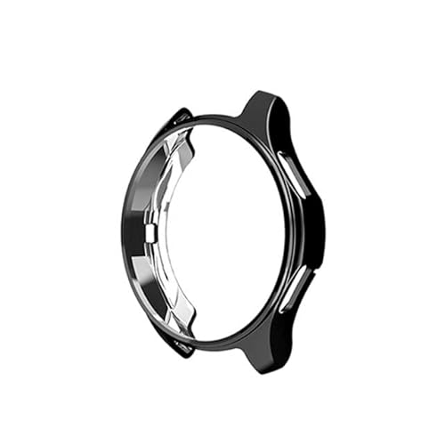 XoTek Schutzhülle Cover Case für Samsung Galaxy Watch Gear S3 42mm / 46mm Classic/Frontier optional mit Display-Schutzfolie (42mm, Black) von XoTek