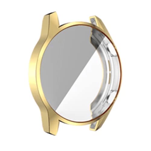 XoTek Schutzhülle Full Cover Case für Huawei Watch GT 3 42mm / 46mm Screen Protector (GT3 46mm, Gold) von XoTek