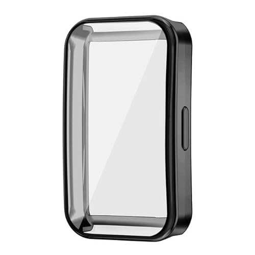 XoTek Schutzhülle für Huawei Band 8 Full Cover Case Screen Protector TPU mit integriertem Displayschutz (Schwarz) von XoTek