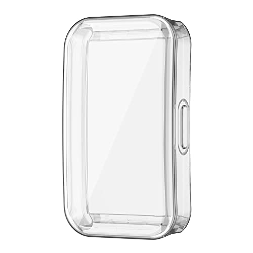 XoTek Schutzhülle für Huawei Band 8 Full Cover Case Screen Protector TPU mit integriertem Displayschutz (Transparent) von XoTek