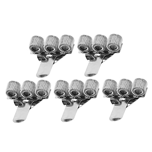 Frühlingsschleifhalter Triple Metal Stifthalter mit Taschenclip für Notebook -Clipboard 5PCS von Xoeryoy