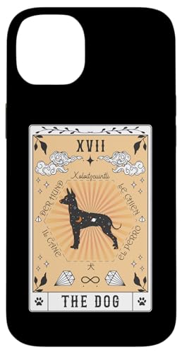 Tarotkarte Der Hund Xoloitzcuintli Himmlische Hülle für iPhone 14 Plus Tarotkarte Der Hund Xoloitzcuintli Himmlische Hülle für iPhone 14 Plus von Xoloitzcuintli Tarot Dogs Celestial Retro