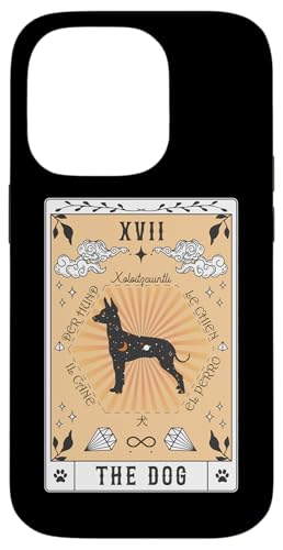 Tarotkarte Der Hund Xoloitzcuintli Himmlische Hülle für iPhone 14 Pro Tarotkarte Der Hund Xoloitzcuintli Himmlische Hülle für iPhone 14 Pro von Xoloitzcuintli Tarot Dogs Celestial Retro