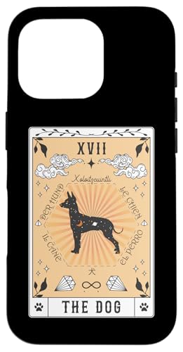 Tarotkarte Der Hund Xoloitzcuintli Himmlische Hülle für iPhone 16 Pro Tarotkarte Der Hund Xoloitzcuintli Himmlische Hülle für iPhone 16 Pro von Xoloitzcuintli Tarot Dogs Celestial Retro