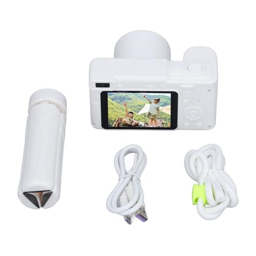 Xolsurg 2.4in Digitalkamera High Definition 8X Zoom Autofokus -Vlogging -Kamera für die Fotografie (Weiß) von Xolsurg