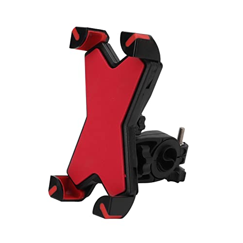 Xolsurg 3,5 bis 7 Zoll Fahrrad Telefonhalter 360 Grad rotierende einstellbare Bike -Mobiltelefon Support -Ständer (New Eagle Claw Mobiltelefonhalter (rot)) von Xolsurg