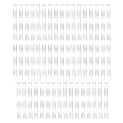 Xolsurg 50 Packungen Doppelschleife Drahtbindungsstacheln 180 Blätter Kapazität 3/4 -Zoll -Drahtringe DIY A4 Papiergröße (Silber) von Xolsurg