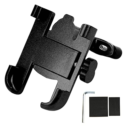 Xolsurg Bicycle Mobiltelefon Ständer Aluminiumlegierung Firma stabile bangesichtige Design -Zyklus -Telefonklasse für Elektroauto (Schwarz) von Xolsurg