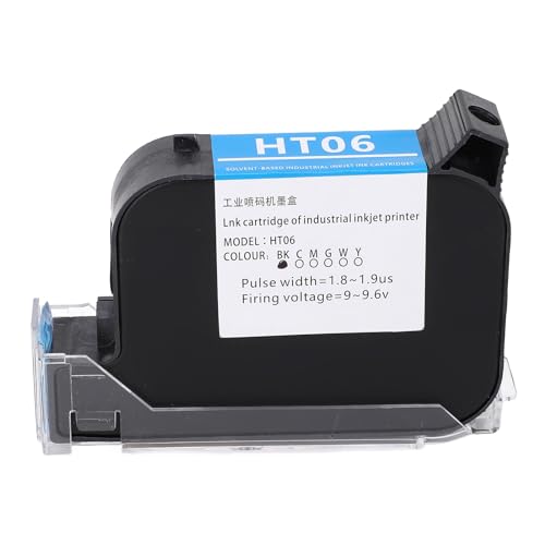 Xolsurg Black Ink Patrone Hocheffizienz schneller Trockenersatz für SC12 SC12T CP12 CP12W SC12KJ Handheld Tintenstrahldrucker Xolsurg Black Ink Patrone Hocheffizienz schneller Trockenersatz für SC12 SC12T CP12 CP12W SC12KJ Handheld Tintenstrahldrucker von Xolsurg