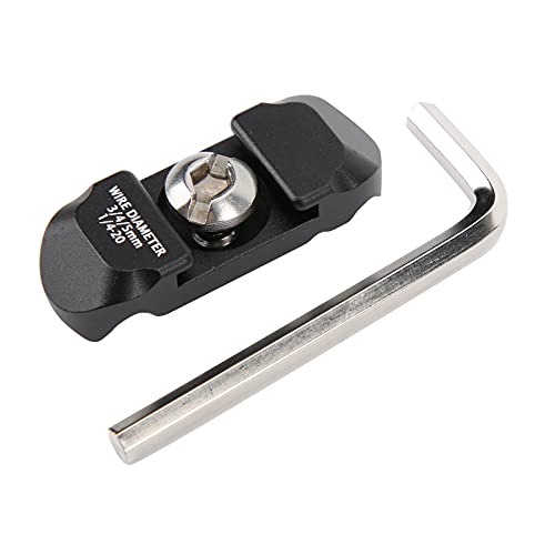 Xolsurg Camera Kabelklemme tragbarer Käfig -L -Platten -Anpassungsdraht -Clip -Organizer SLR DSLR -Kamera Schwarz von Xolsurg