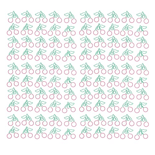 Xolsurg Cherry Shape Paper Clips 2 Farben niedliche leichte Metallpapierklammern für die Klassifizierung von Bürodateien Xolsurg Cherry Shape Paper Clips 2 Farben niedliche leichte Metallpapierklammern für die Klassifizierung von Bürodateien von Xolsurg