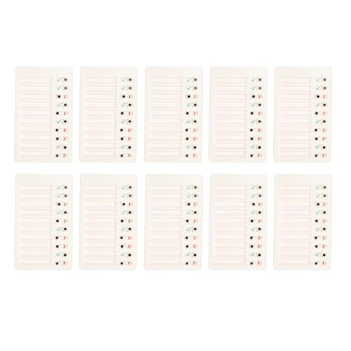 Xolsurg Chore Checklist Board Innovative wiederverwendbare DIY -Planungsbehörde 10pcs für Kinder Erwachsene Home Office Dorm Studie Xolsurg Chore Checklist Board Innovative wiederverwendbare DIY -Planungsbehörde 10pcs für Kinder Erwachsene Home Office Dorm Studie von Xolsurg