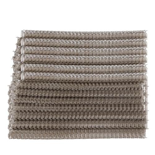Xolsurg Double Loop Drahtbindung Wirbelsäule langlebige 100 Blechkapazität A4 Papier Set Kit 360 Grad Drehung (Alte Bronze) von Xolsurg