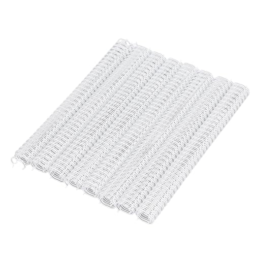 Xolsurg Double Loop Drahtbindungsstacheln lebig 120 Blechkapazität A4 Spiralbindungsspule (Weiß) von Xolsurg
