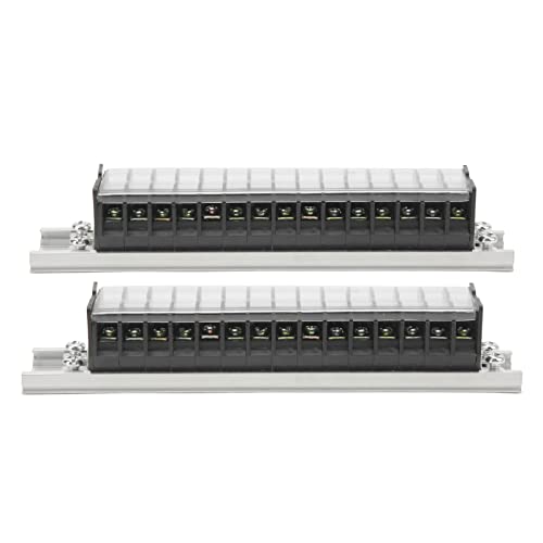 Xolsurg Dual Row Terminal Strip Premium -Material für ordentliche und ordentliche Verkabelungsanwendungen (T1515) von Xolsurg