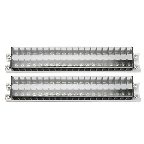 Xolsurg Dual Row Terminal Strip Premium -Material für ordentliche und ordentliche Verkabelungsanwendungen (T1520) von Xolsurg