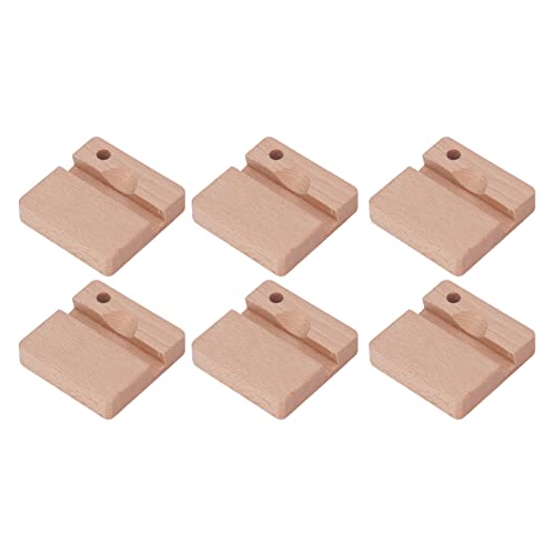 Xolsurg Handyhalter aus Holz, niedlicher Ornamentständer für Mobiltelefone von Xolsurg