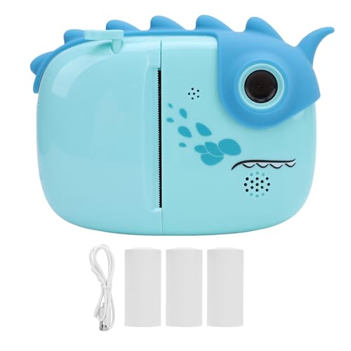 Xolsurg Instant Print Camera 3 Zoll IPS Touchscreen Dual Objektiv 48MP Digitalkamera für Fotografie -Enthusiasten (Blau) von Xolsurg