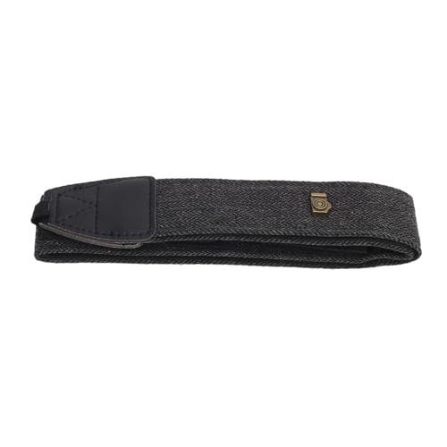 Xolsurg -Kamera -Gurt Anti Slip bequemer haltbarer Retro -Stil für DSLR -Kameras universeller Schulterhalsriemen (Schwarz) von Xolsurg