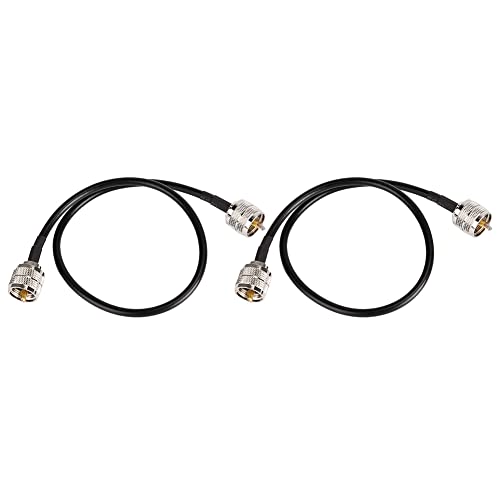 Xolsurg Koaxialantennenadapterkabel UHF männlich PL-259 zu UHF männlich PL-259 niedriger Verlust für Funkgeräte Xolsurg Koaxialantennenadapterkabel UHF männlich PL-259 zu UHF männlich PL-259 niedriger Verlust für Funkgeräte von Xolsurg
