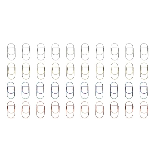 Xolsurg Metall Multifunktionales Papierklammern Veranstalter Netter tragbarer Clips Office School lebendige Farben von Xolsurg