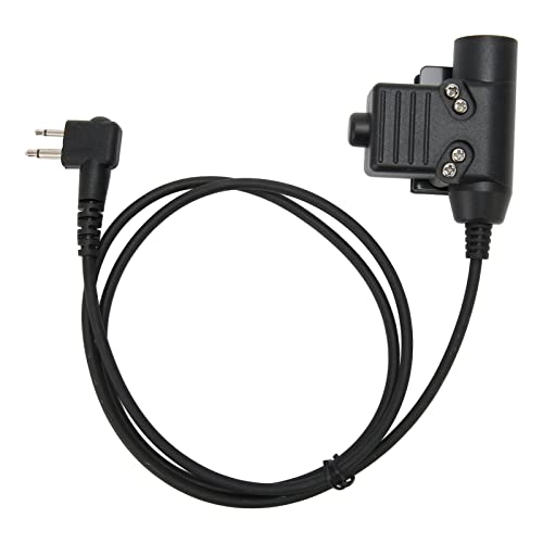 Xolsurg Mikrofon PTT-Adapter PU Walkie-Talkie-Anschluss Passend für GP88 GP300 GP3688 DEP450 EP450 Xolsurg Mikrofon PTT-Adapter PU Walkie-Talkie-Anschluss Passend für GP88 GP300 GP3688 DEP450 EP450 von Xolsurg