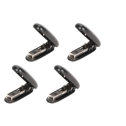 Xolsurg Mini-Heftgerät, Mehrzweck-Büro-Desktop-Heftgerät, faltbar, für die Schule, Schwarz, fürs Büro Xolsurg Mini-Heftgerät, Mehrzweck-Büro-Desktop-Heftgerät, faltbar, für die Schule, Schwarz, fürs Büro von Xolsurg