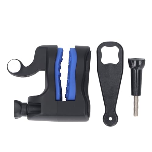Xolsurg Motorrad Helm Kinnhalterung Kit ABS Silicon Verstellbare Action -Kamera Helm Kinnhalterung für Osmo -Aktion für yi (Ohne Telefonhalterung) von Xolsurg