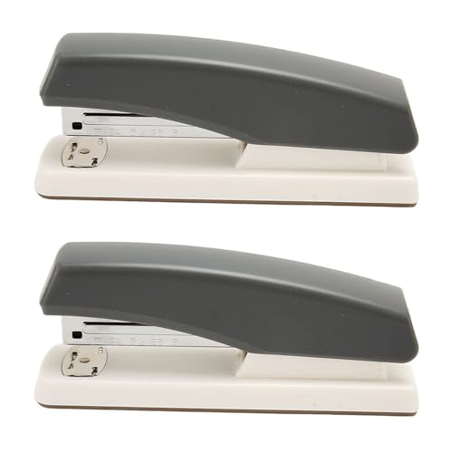 Xolsurg Office Stapler verhindern, dass ein schlechter ergonomisch stabil für Studenten tragbare 2pcs ist (Grau) von Xolsurg