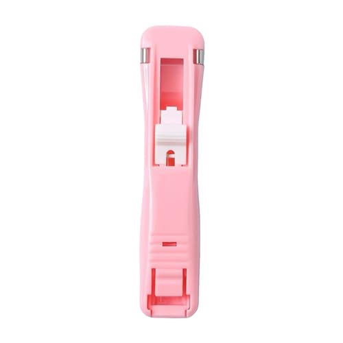 Xolsurg Paper Muschel Clip -Spender lebendiger Farben Tragbares kompaktes Starke für Studenten Büroangestellte (Rosa) von Xolsurg