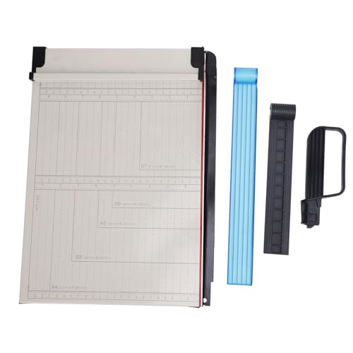Xolsurg Stahlpapier Trimmer Präzisionsschneidwerkzeug für Fotos Karten Beschriftungen Desktop -Papierschneider mit gekrümmter Klinge für Office Crafting Paper Trimmer Xolsurg Stahlpapier Trimmer Präzisionsschneidwerkzeug für Fotos Karten Beschriftungen Desktop -Papierschneider mit gekrümmter Klinge für Office Crafting Paper Trimmer von Xolsurg