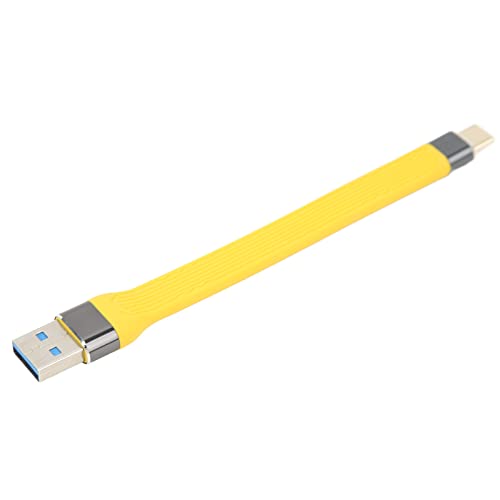 Xolsurg USB Typ C zu USB -Datenkabel PD100W 5A 10 Gbit/s schnelles Laden kurzer flexibler FPC Gelb USB -Mann zum Typ C -Kabel 13,8 cm Länge Xolsurg USB Typ C zu USB -Datenkabel PD100W 5A 10 Gbit/s schnelles Laden kurzer flexibler FPC Gelb USB -Mann zum Typ C -Kabel 13,8 cm Länge von Xolsurg