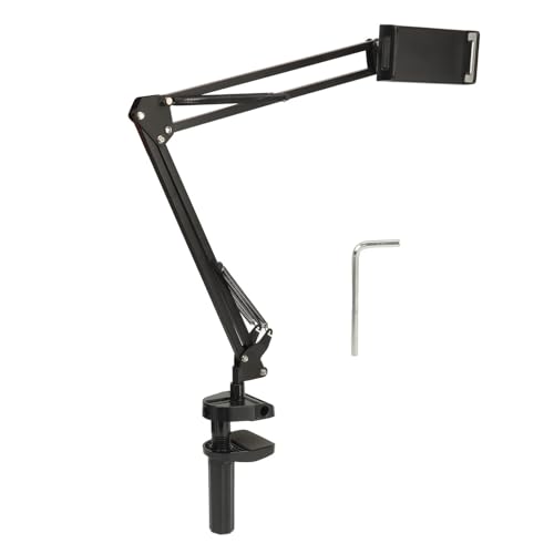 Xolsurg Verstellbarer, robuster, drehbarer Tablet-Ständer für den Schreibtisch, Stabiler Tablet-Halter für 13 Galaxy Tab [Lesen, Ansehen], Aluminiumlegierung von Xolsurg