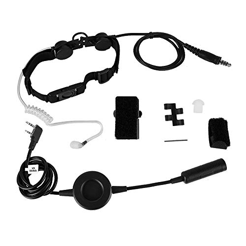 Xolsurg Z Tactic Throat Mic Z003 Kopfhörer mit PTT Schwarz für B5 B6 Xolsurg Z Tactic Throat Mic Z003 Kopfhörer mit PTT Schwarz für B5 B6 von Xolsurg